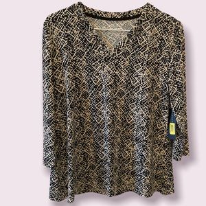 NWT - Investments petite blouse
